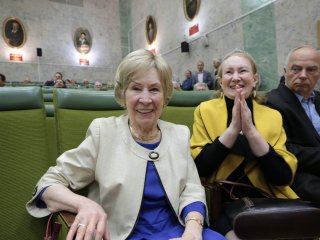 Академик Роберт Нигматулин выступил в Институте океанологии РАН в честь своего юбилея. Фото: Ольга Мерзлякова / «Научная Россия»