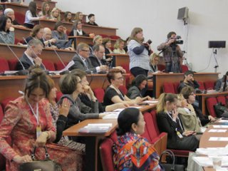 Конкурс устных переводчиков и научно-практическая конференция прошли на экономическом факультете МГУ