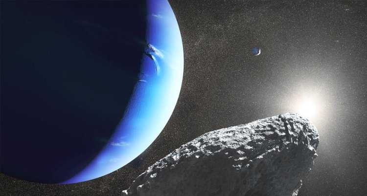 Самый маленький спутник Нептуна может быть осколком другой луны