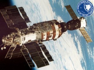 Запуск первой советской орбитальной станции «Салют»
