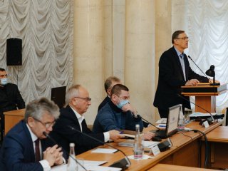 Глобальные климатические проблемы. Заседание президиума РАН. Фото: Николай Мохначев / Научная Россия