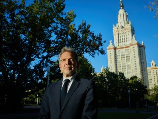 Профессор МГУ Александр Студеникин. Фото: Елена Либрик / «Научная Россия»