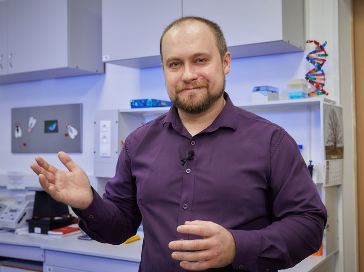 К.б.н. Алексей Сергеевич Шацких. Фото: Елена Либрик / «Научная Россия»