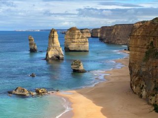 Двенадцать апостолов в Виктории, Австралия. Фото: Mark Cuthell / University of Melbourne