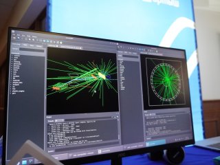 XII Международная конференция «Суперкомпьютерные дни в России» проходит в МГУ. Фото: Анастасия Жукова / «Научная Россия»