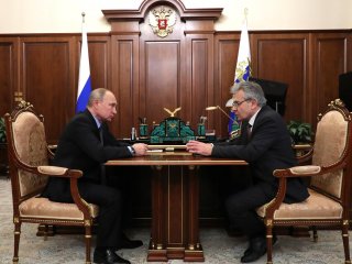 Владимир Путин провел рабочую встречу с президентом РАН