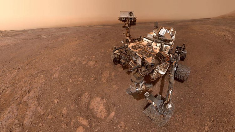 Марсоход Curiosity попрощался с хребтом Веры Рубин
