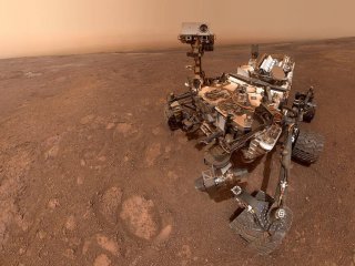 Марсоход Curiosity попрощался с хребтом Веры Рубин