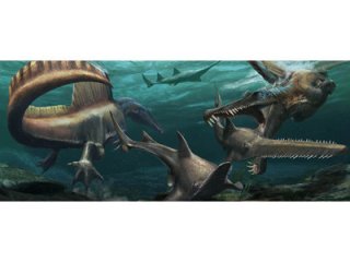 Ученые установили, что спинозавр мог плавать