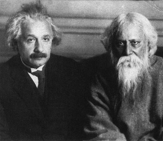 Рабиндранат Тагор и Альберт Эйнштейн. 1930 г.Автор: Martin Vos. Источник: Goethe-Universität Frankfurt am Main