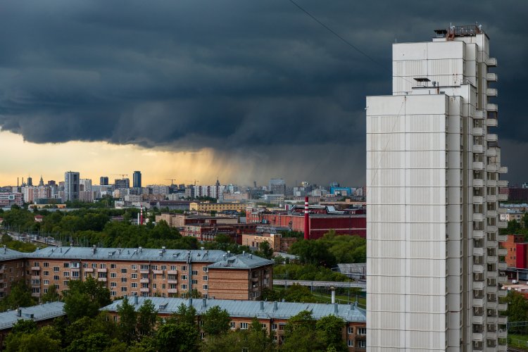 Дождливый день в Москве.Фото: Dmitry Grachyov / Unsplash