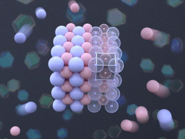 Новый метод позволяет ученым видеть каждую частицу, из которой состоят коллоидные кристаллы, и создавать динамические трехмерные модели. Фото: Shihao Zang, NYU