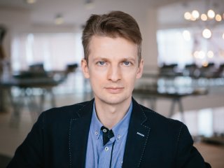 Научный сотрудник лаборатории МОИДС механико-математического факультета МГУ им. М.В. Ломоносова Павел Юрьевич Сухочев. Фото: Ольга Мерзлякова / «Научная Россия»