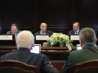 Торжественное открытие конференции «Безопасность человека как глобальный вызов современности: перспективы применения медицинских газов и газовых смесей». Фото: Ольга Мерзлякова / «Научная Россия»