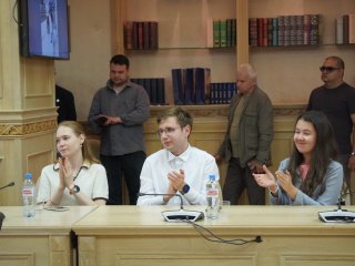 Вахта памяти в МГУ. Фото: Ида Новикова / «Научная Россия»
