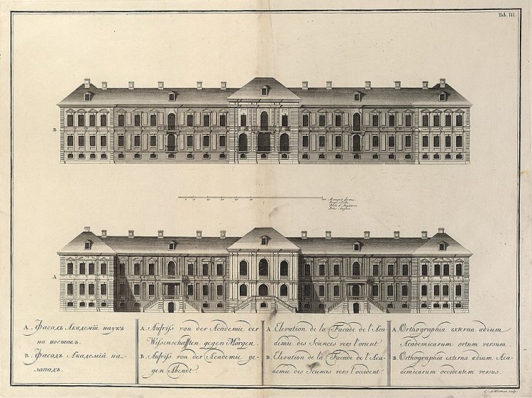 План здания Академии