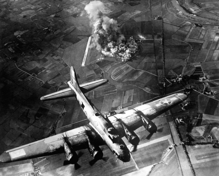 Бомбардировки Второй мировой войны воздействовали на атмосферу Земли