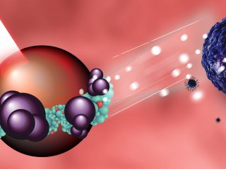 Ученые создали уникальный тандем органической молекулы и наночастицы для борьбы с раком