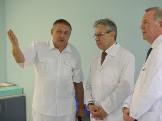 Встреча А.М.Сергеева с А.А.Потаповым