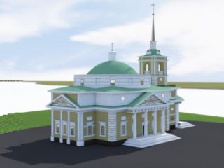 Информационная модель Никольской церкви в Усолье