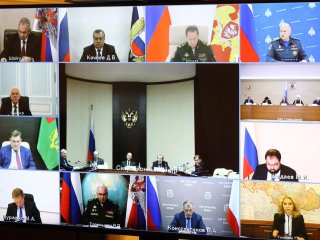 Заседание Российского организационного комитета "Победа".  Фото с официального сайта Президента России