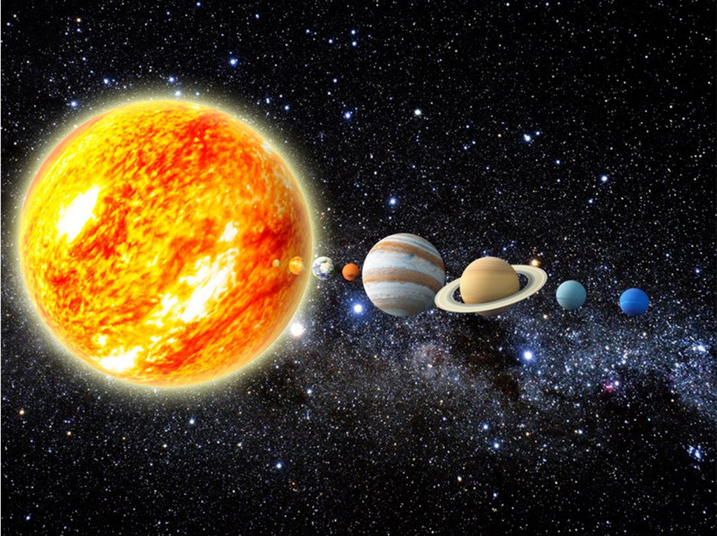 В США создали гигантскую модель Солнечной системы