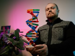 Кандидат биологических наук Алексей Шацких. Фото: Елена Либрик / «Научная Россия»