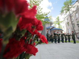 На защите Отечества и здоровья. НМИЦ радиологии отметил 80-летие Великой Победы и юбилей онкослужбы. Фото: Ольга Мерзлякова / «Научная Россия»