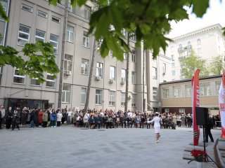 На защите Отечества и здоровья. НМИЦ радиологии отметил 80-летие Великой Победы и юбилей онкослужбы. Фото: Ольга Мерзлякова / «Научная Россия»