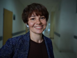 Директор Дизайн-центра квантового проектирования НИТУ МИСИС Наталия Малеева. Фото: Елена Либрик / «Научная Россия»
