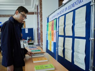 22-я Ломоносовская конференция по физике элементарных частиц открылась в МГУ. Фото: Елена Либрик / «Научная Россия»