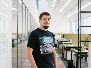 Биолог Артем Исаев. Фото: Ольга Мерзлякова / «Научная Россия»