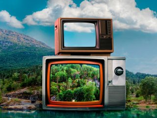 Телевидение. Источник изображения: freepik / фотобанк Freepik