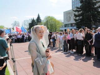 В МГУ почтили память защитников Отечества. Фото: Ольга Мерзлякова / Научная Россия